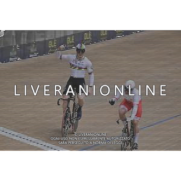 11-02-2023 European Championships Elite Track; Giornata 04; 2023, Olanda; 2023, Polonia; Lavreysen, Harrie; Rudyk, Mateusz; Grenchen; ©SIROTTI / AGENZIA ALDO LIVERANI SAS