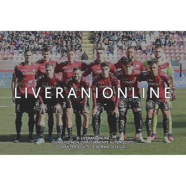 11.02.2023 REGGIO CALABRIA STADIO ORESTE GRANILLO. CAMPIONATO NAZIONALE SERIE B REGGINA VS PISA IN FOTO FORMAZIONE REGGINA ©Pasquale Garreffa / AGENZIA ALDO LIVERANI SAS