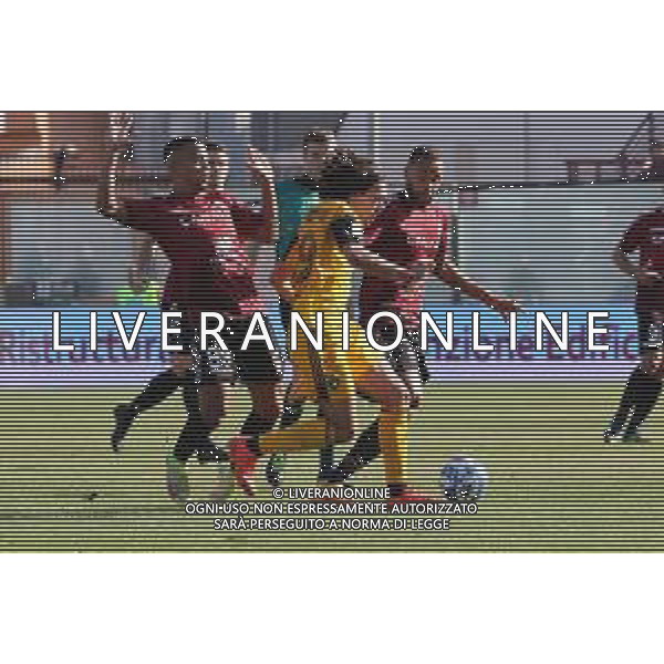 11.02.2023 REGGIO CALABRIA STADIO ORESTE GRANILLO. CAMPIONATO NAZIONALE SERIE B REGGINA VS PISA IN FOTO ESTEVES PISA E RIVAS REGGINA ©Pasquale Garreffa / AGENZIA ALDO LIVERANI SAS