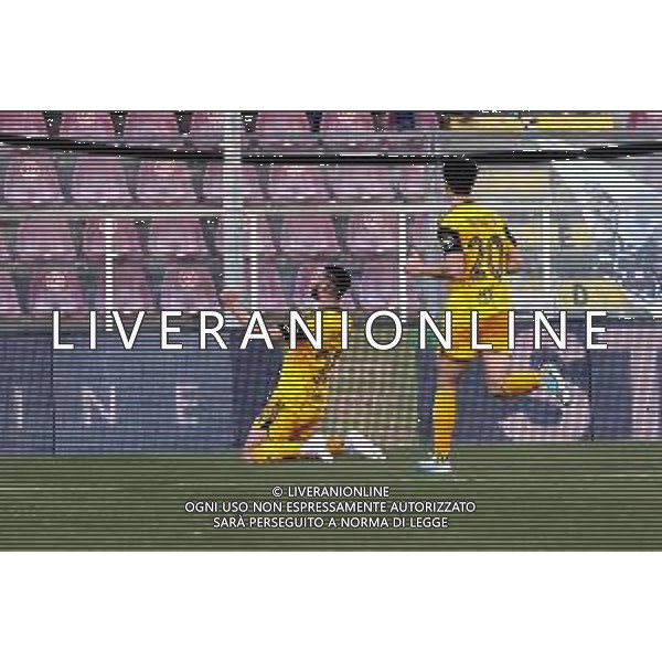 11.02.2023 REGGIO CALABRIA STADIO ORESTE GRANILLO. CAMPIONATO NAZIONALE SERIE B REGGINA VS PISA IN FOTO ESULTANZA GOAL DI GARGIULO ©Pasquale Garreffa / AGENZIA ALDO LIVERANI SAS