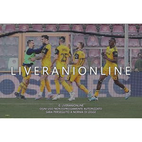 11.02.2023 REGGIO CALABRIA STADIO ORESTE GRANILLO. CAMPIONATO NAZIONALE SERIE B REGGINA VS PISA IN FOTO ESULTANZA PISA AL GOAL DI GLIOZZI ©Pasquale Garreffa / AGENZIA ALDO LIVERANI SAS