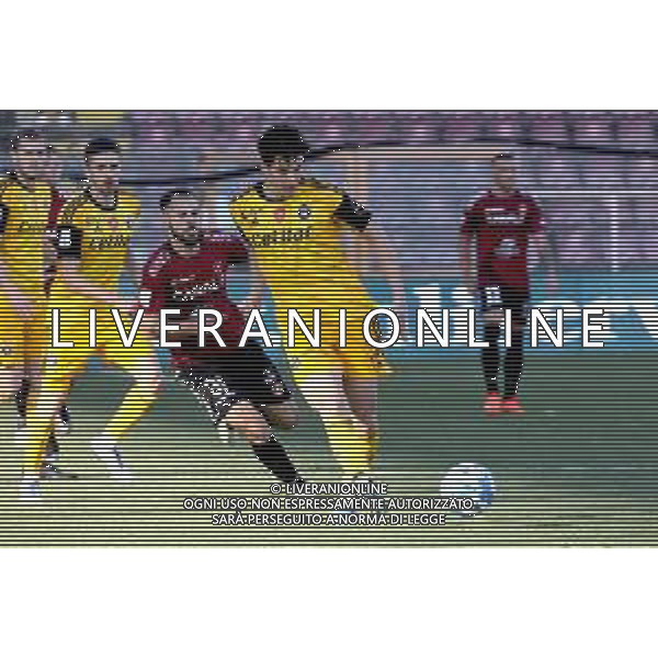 11.02.2023 REGGIO CALABRIA STADIO ORESTE GRANILLO. CAMPIONATO NAZIONALE SERIE B REGGINA VS PISA IN FOTO DE VITIS PISA E CANOTTO REGGINA ©Pasquale Garreffa / AGENZIA ALDO LIVERANI SAS