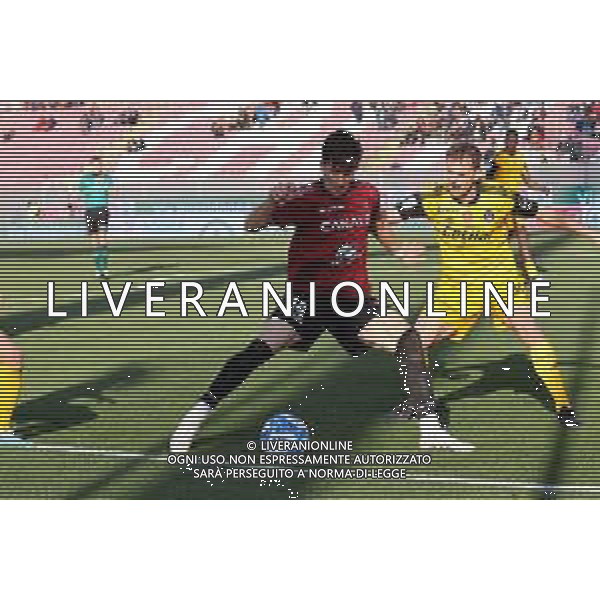 11.02.2023 REGGIO CALABRIA STADIO ORESTE GRANILLO. CAMPIONATO NAZIONALE SERIE B REGGINA VS PISA IN FOTO FABBIAN REGGINA E DE VITIS PISA ©Pasquale Garreffa / AGENZIA ALDO LIVERANI SAS