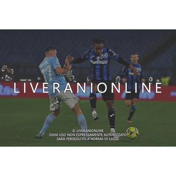 Lazio vs Atalanta Campionato Serie A TIM - 22 Giornata - Stadio Olimpico - Roma 11-02-2023 nella foto Marusic e Lookman ©Federico Gaetano/ AGENZIA ALDO LIVERANI SAS