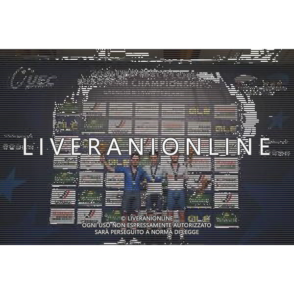 11-02-2023 European Championships Elite Track; Giornata 04; 2023, Cofidis; 2023, Great Britain; Thomas, Benjamin; Consonni, Simone; Perrett, William; Grenchen; ©SIROTTI / AGENZIA ALDO LIVERANI SAS