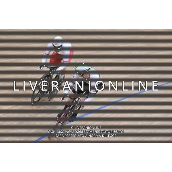 11-02-2023 European Championships Elite Track; Giornata 04; 2023, Olanda; 2023, Polonia; Lavreysen, Harrie; Rudyk, Mateusz; Grenchen; ©SIROTTI / AGENZIA ALDO LIVERANI SAS