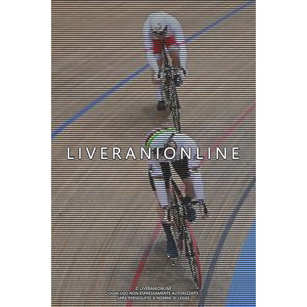 11-02-2023 European Championships Elite Track; Giornata 04; 2023, Olanda; 2023, Polonia; Lavreysen, Harrie; Rudyk, Mateusz; Grenchen; ©SIROTTI / AGENZIA ALDO LIVERANI SAS