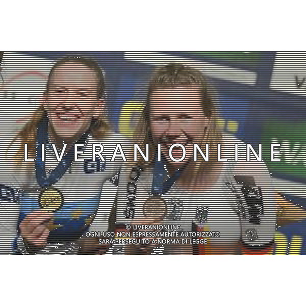 11-02-2023 European Championships Elite Women Track; Giornata 04; 2023, Germany; Brausse, Franziska; Kroger, Mieke; Grenchen; ©SIROTTI / AGENZIA ALDO LIVERANI SAS
