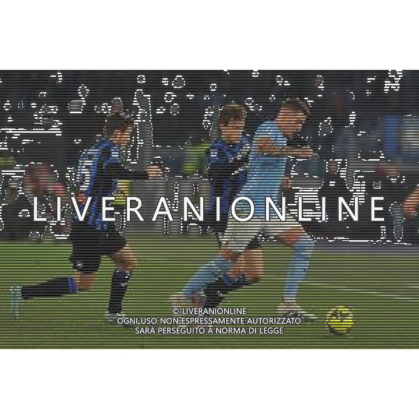 Lazio vs Atalanta Campionato Serie A TIM - 22 Giornata - Stadio Olimpico - Roma 11-02-2023 nella foto sergej Milinkovic Savic e Scalvini ©Federico Gaetano / AGENZIA ALDO LIVERANI SAS