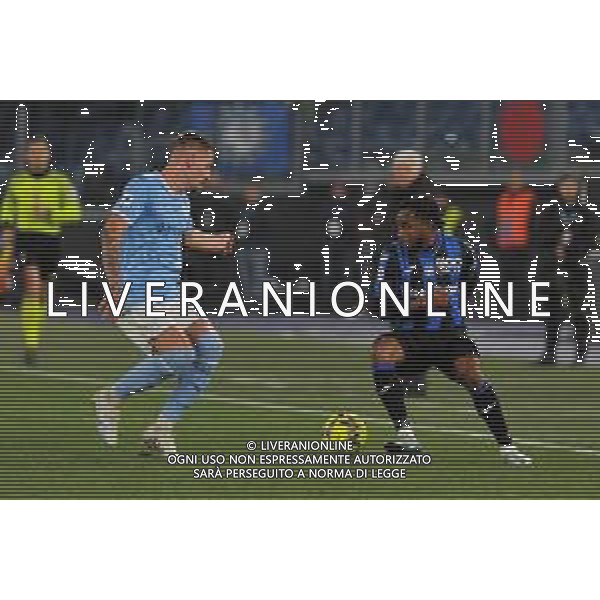 Lazio vs Atalanta Campionato Serie A TIM - 22 Giornata - Stadio Olimpico - Roma 11-02-2023 nella foto sergej Milinkovic Savic e Lookman ©Federico Gaetano / AGENZIA ALDO LIVERANI SAS
