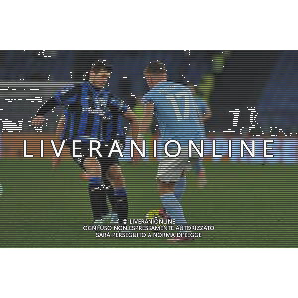 Lazio vs Atalanta Campionato Serie A TIM - 22 Giornata - Stadio Olimpico - Roma 11-02-2023 nella foto De Roon e Immobile ciro ©Federico Gaetano / AGENZIA ALDO LIVERANI SAS