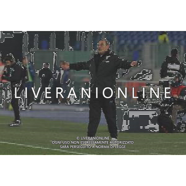 Lazio vs Atalanta Campionato Serie A TIM - 22 Giornata - Stadio Olimpico - Roma 11-02-2023 nella foto Delusione Maurizio Sarri ©Federico Gaetano / AGENZIA ALDO LIVERANI SAS