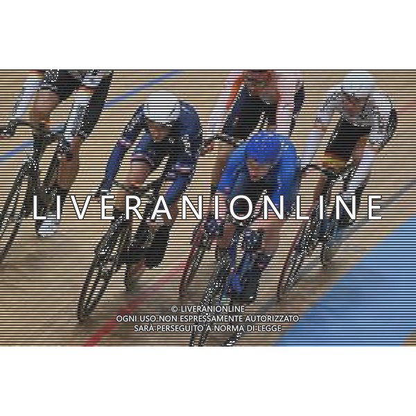 11-02-2023 European Championships Elite Track; Giornata 04; 2023, Cofidis; Consonni, Simone; Thomas, Benjamin; Grenchen; ©SIROTTI / AGENZIA ALDO LIVERANI SAS