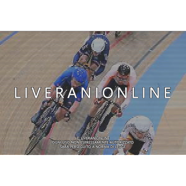 11-02-2023 European Championships Elite Track; Giornata 04; 2023, Cofidis; 2023, Olanda; Consonni, Simone; Van Ship, Jan Willem; Grenchen; ©SIROTTI / AGENZIA ALDO LIVERANI SAS