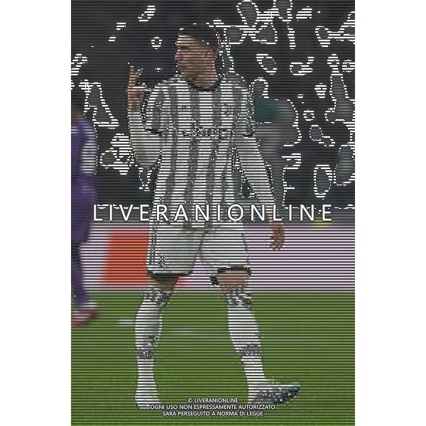 Torino 12.02.2023 Allianz Stadium ©Manuela Viganti/Agenzia Aldo Liverani Juventus vs Fiorentina Campionato Calcio Serie A TIM 2022/2023 22a giornata Nella foto: dusan vlahovic ©Viganti / AGENZIA ALDO LIVERANI SAS