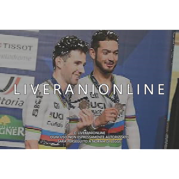 12-02-2023 European Championships Elite Track; Giornata 05; 2023, France; Thomas, Benjamin; Grondin, Donavan; Grenchen; ©SIROTTI / AGENZIA ALDO LIVERANI SAS