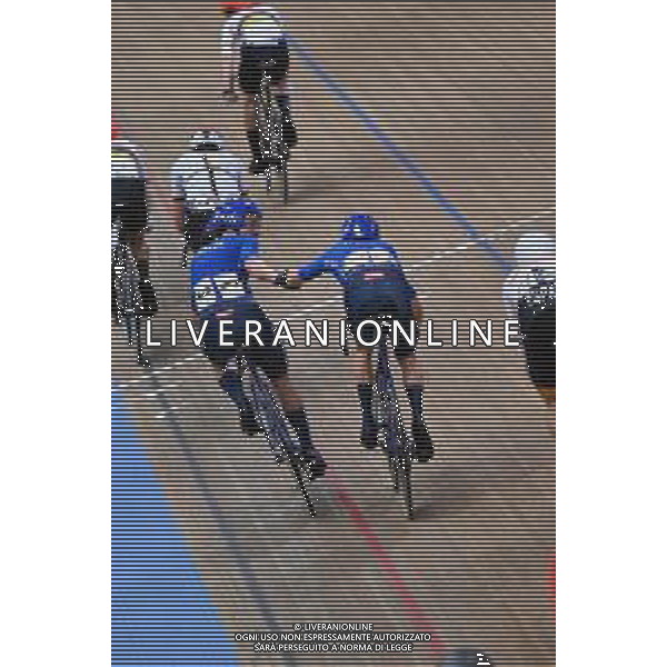 12-02-2023 European Championships Elite Track; Giornata 05; 2023, Italia; Consonni, Simone; Scartezzini, Michele; Grenchen; ©SIROTTI / AGENZIA ALDO LIVERANI SAS