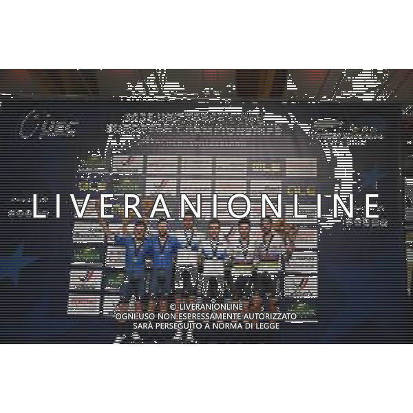 12-02-2023 European Championships Elite Track; Giornata 05; 2023, Germany; 2023, Italia; 2023, France; Kluge, Roger; Reinhardt, Theo; Consonni, Simone; Scartezzini, Michele; Thomas, Benjamin; Grondin, Donavan; Grenchen; ©SIROTTI / AGENZIA ALDO LIVERANI SAS