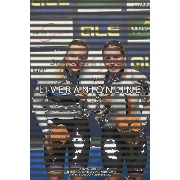 12-02-2023 European Championships Elite Women Track; Giornata 05; 2023, Germany; Friedrich, Lea Sophie; Hinze, Emma; Grenchen; ©SIROTTI / AGENZIA ALDO LIVERANI SAS