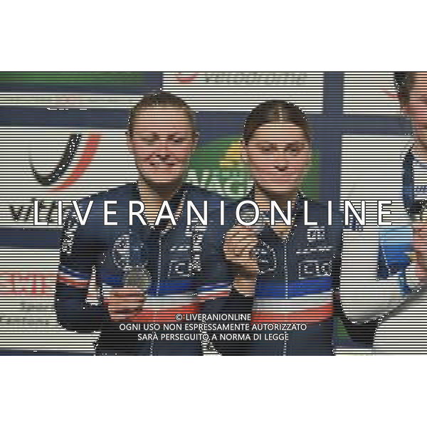 12-02-2023 European Championships Elite Women Track; Giornata 05; 2023, France; Copponi, Clara; Berteau, Victoire; Grenchen; ©SIROTTI / AGENZIA ALDO LIVERANI SAS