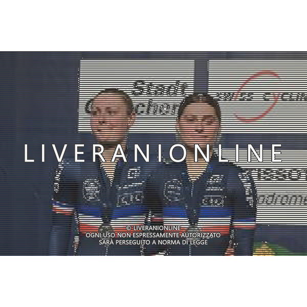 12-02-2023 European Championships Elite Women Track; Giornata 05; 2023, France; Copponi, Clara; Berteau, Victoire; Grenchen; ©SIROTTI / AGENZIA ALDO LIVERANI SAS