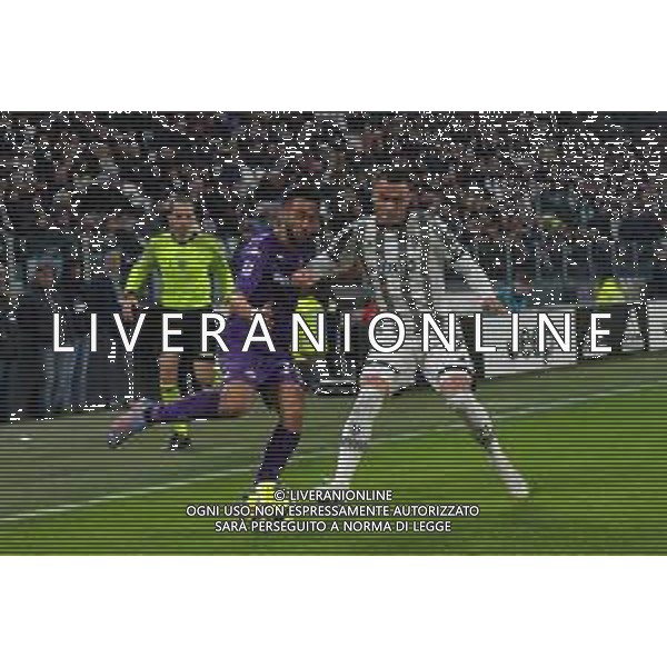 Torino 12.02.2023 Allianz Stadium ©Manuela Viganti/Agenzia Aldo Liverani Juventus vs Fiorentina Campionato Calcio Serie A TIM 2022/2023 22a giornata Nella foto: nicolas gonzalez e filip kostic ©VIGANTI / AGENZIA ALDO LIVERANI SAS