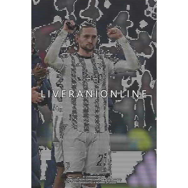 Torino 12.02.2023 Allianz Stadium ©Manuela Viganti/Agenzia Aldo Liverani Juventus vs Fiorentina Campionato Calcio Serie A TIM 2022/2023 22a giornata Nella foto: esultanza adrien rabiot a fine gara ©VIGANTI / AGENZIA ALDO LIVERANI SAS