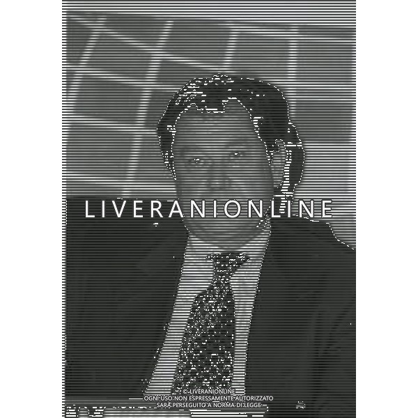 RETROSPETTIVA IVAN RUGGERI PRESIDENTE ATALANTA CALCIO NELLA FOTO IVAN RUGGERI PRESIDENTE ATALANTA CALCIO NELL\'ANNO 1996 AG ALDO LIVERANI SAS