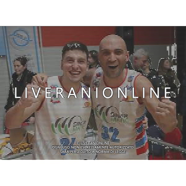 OZZANO DELL\'EMILIA 11 02 2023 OZZANO-ANDREA COSTA BASKET SERIE B 81 64 NELLA FOTO MARCO BARATTINI E SIMONE BONFIGLIO OZZANO ©SANNA / AGENZIA ALDO LIVERANI SAS
