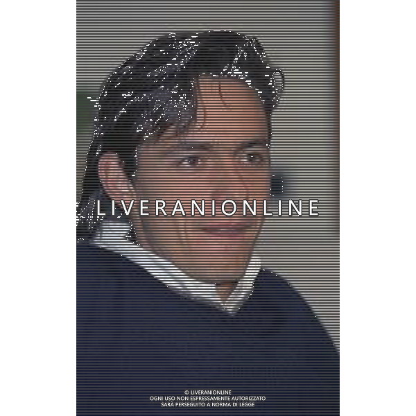 NEG-RETROSPETTIVA FILIPPO INZAGHI E SIMONE INZAGHI CALCIATORI NELLA FOTO FILIPPO INZAGHI IN CASA 16-12-1996 AG ALDO LIVERANI SAS