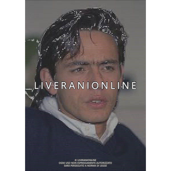 NEG-RETROSPETTIVA FILIPPO INZAGHI E SIMONE INZAGHI CALCIATORI NELLA FOTO FILIPPO INZAGHI IN CASA 16-12-1996 AG ALDO LIVERANI SAS