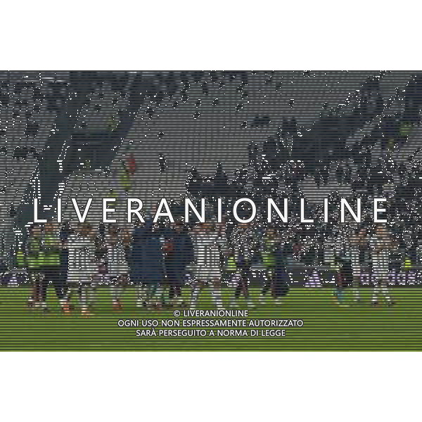 Torino 12.02.2023 Allianz Stadium ©Manuela Viganti/Agenzia Aldo Liverani Juventus vs Fiorentina Campionato Calcio Serie A TIM 2022/2023 22a giornata Nella foto: festa juventus a fine gara ©Viganti / AGENZIA ALDO LIVERANI SAS