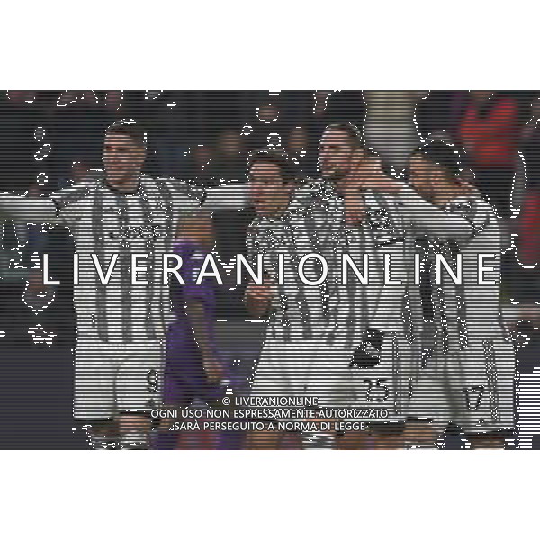Torino 12.02.2023 Allianz Stadium ©Manuela Viganti/Agenzia Aldo Liverani Juventus vs Fiorentina Campionato Calcio Serie A TIM 2022/2023 22a giornata Nella foto: esultanza juventus dopo il gol di adrien rabiot ©Viganti / AGENZIA ALDO LIVERANI SAS