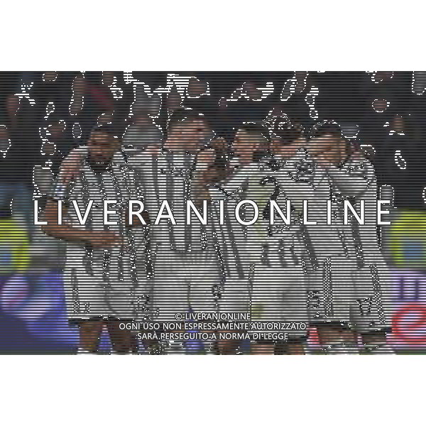 Torino 12.02.2023 Allianz Stadium ©Manuela Viganti/Agenzia Aldo Liverani Juventus vs Fiorentina Campionato Calcio Serie A TIM 2022/2023 22a giornata Nella foto: esultanza juventus dopo il gol di adrien rabiot ©Viganti / AGENZIA ALDO LIVERANI SAS