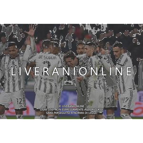Torino 12.02.2023 Allianz Stadium ©Manuela Viganti/Agenzia Aldo Liverani Juventus vs Fiorentina Campionato Calcio Serie A TIM 2022/2023 22a giornata Nella foto: esultanza juventus dopo il gol di adrien rabiot ©Viganti / AGENZIA ALDO LIVERANI SAS