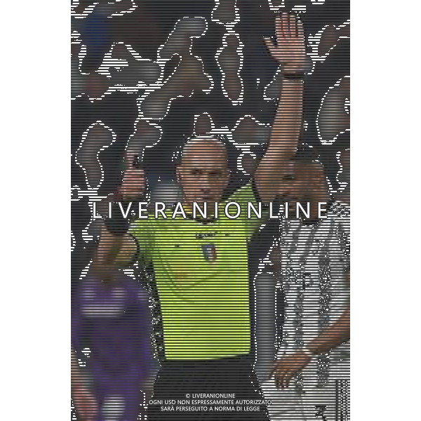Torino 12.02.2023 Allianz Stadium ©Manuela Viganti/Agenzia Aldo Liverani Juventus vs Fiorentina Campionato Calcio Serie A TIM 2022/2023 22a giornata Nella foto: michael fabbri arbitro ©Viganti / AGENZIA ALDO LIVERANI SAS