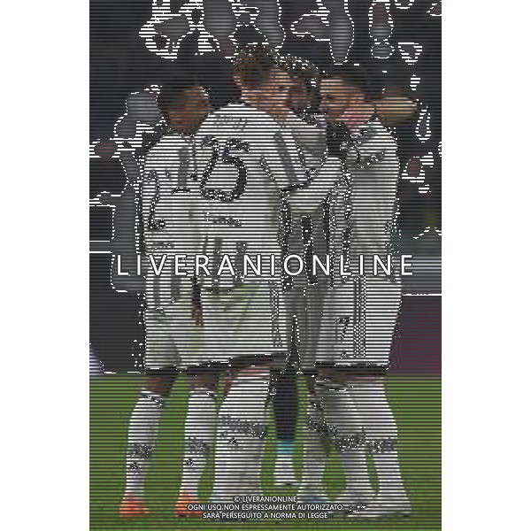 Torino 12.02.2023 Allianz Stadium ©Manuela Viganti/Agenzia Aldo Liverani Juventus vs Fiorentina Campionato Calcio Serie A TIM 2022/2023 22a giornata Nella foto: festa juventus a fine gara ©Viganti / AGENZIA ALDO LIVERANI SAS