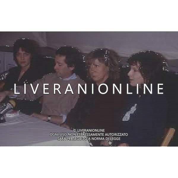 RETROSPETTIVA MARGARETHE VON TROTTA REGISTA NELLA FOTO MARGARETHE VON TROTTA NELL\'ANNO 1989 CON PATRIZIA MILANI-CAROLA STAGNARO E MARCO BERNARDI AG ALDO LIVERANI SAS