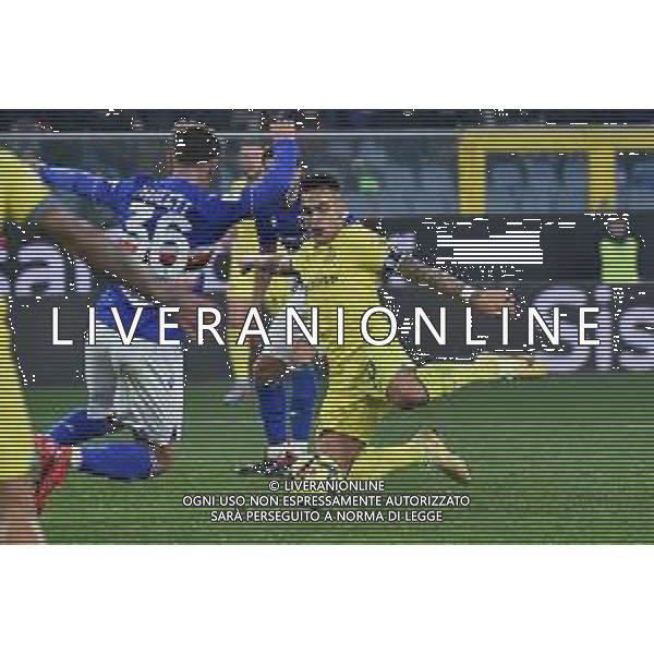 Lautaro Martinez (Inter) occasione da gol nel recupero Sampdoria vs Inter Genova 13-02-2023 Stadio Luigi Ferraris - Marassi Campionato Serie A TIM - 22a giornata foto Roberto Garavaglia/ag. Aldo Liverani sas / AGENZIA ALDO LIVERANI SAS