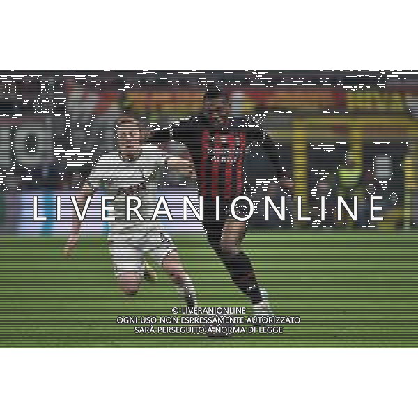 Rafael Leao (Milan) e Oliver Skipp (Tottenham Hotspur) Milan vs Tottenham Hotspur Milano 14-02-2023 Stadio Giuseppe Meazza - San Siro UEFA Champions League ottavi di finale - gara di andata foto Roberto Garavaglia/ag. Aldo Liverani sas/AGENZIA ALDO LIVERANI SAS