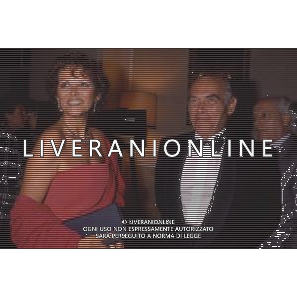 ARCHIVIO GIOVANNI LIVERANI RETROSPETTIVA CLAUDIA CARDINALE ATTRICE Nella foto CON IL MARITO PASQUALE SQUITIERI NELL\'ANNO 1989 AG ALDO LIVERANI SAS