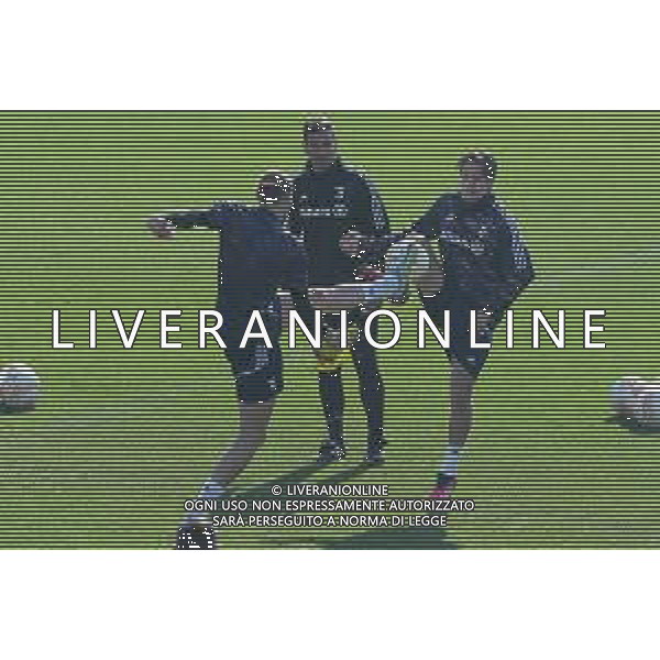 TVMV-Torino 15.02.2023 Continassa © Manuela Viganti/Agenzia Aldo Liverani Allenamento rifinitura Europa League 2022/2023 Juventus vs Nantes Nella foto: adrien rabiot e nicolò fagioli ©Viganti / AGENZIA ALDO LIVERANI SAS