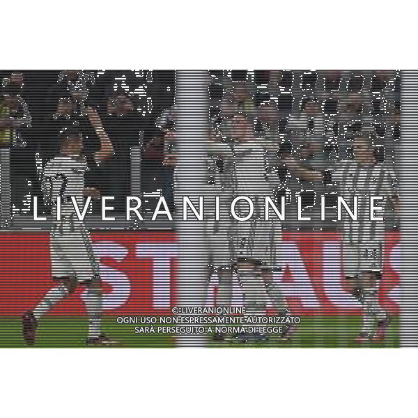Torino 16.02.2023 Stadio Allianz Stadium ©Manuela Viganti/Agenzia Aldo Liverani Juventus vs Nantes Europa League 2022/2023 Spareggio Andata Nella foto: esultanza juventus dopo il gol di dusan vlahovic ©Viganti / AGENZIA ALDO LIVERANI SAS