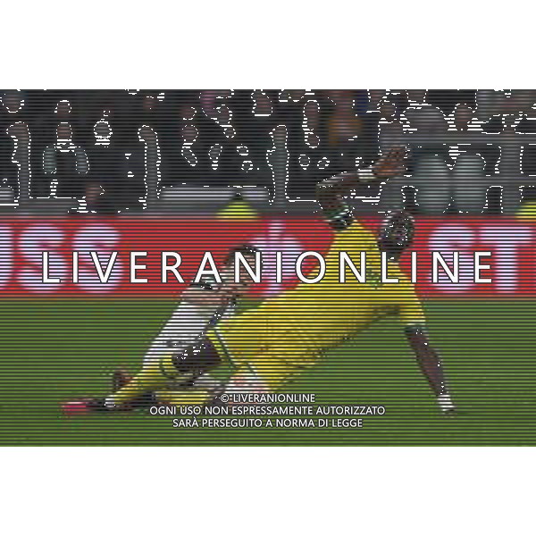 Torino 16.02.2023 Stadio Allianz Stadium ©Manuela Viganti/Agenzia Aldo Liverani Juventus vs Nantes Europa League 2022/2023 Spareggio Andata Nella foto: nicolo\' fagioli e moussa sissoko ©Viganti / AGENZIA ALDO LIVERANI SAS