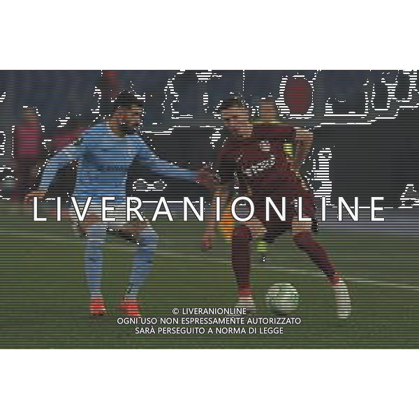 Lazio vs CFR Cluj Conference League - Play Off - Stadio Olimpico - Roma 16-02-2023 nella foto Hysaj e Krasniqi ©Federico Gaetano / AGENZIA ALDO LIVERANI SAS