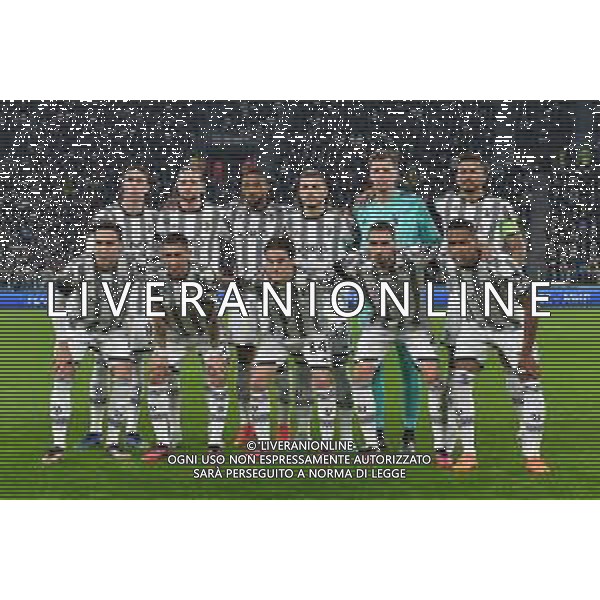 Torino 16.02.2023 Stadio Allianz Stadium ©Manuela Viganti/Agenzia Aldo Liverani Juventus vs Nantes Europa League 2022/2023 Spareggio Andata Nella foto: la formazione della juventus da sx verso dx dusan vlahovic, adrien rabiot, gleison bremer,leandro paredes, wojciech szczesny, danilo, federico chiesa, angel di maria, nicolò fagioli, mattia de sciglio, alex sandro ©Viganti / AGENZIA ALDO LIVERANI SAS