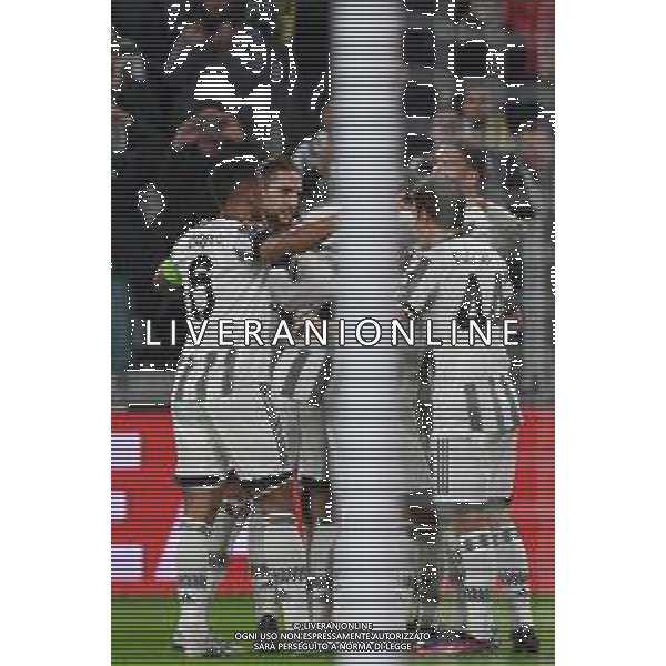 Torino 16.02.2023 Stadio Allianz Stadium ©Manuela Viganti/Agenzia Aldo Liverani Juventus vs Nantes Europa League 2022/2023 Spareggio Andata Nella foto: esultanza juventus dopo il gol di dusan vlahovic ©Viganti / AGENZIA ALDO LIVERANI SAS