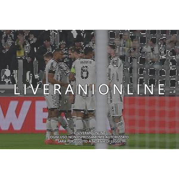 Torino 16.02.2023 Stadio Allianz Stadium ©Manuela Viganti/Agenzia Aldo Liverani Juventus vs Nantes Europa League 2022/2023 Spareggio Andata Nella foto: esultanza juventus dopo il gol di dusan vlahovic ©Viganti / AGENZIA ALDO LIVERANI SAS