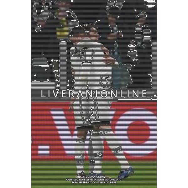 Torino 16.02.2023 Stadio Allianz Stadium ©Manuela Viganti/Agenzia Aldo Liverani Juventus vs Nantes Europa League 2022/2023 Spareggio Andata Nella foto: esultanza dusan vlahovic e federico chiesa dopo il gol ©Viganti / AGENZIA ALDO LIVERANI SAS