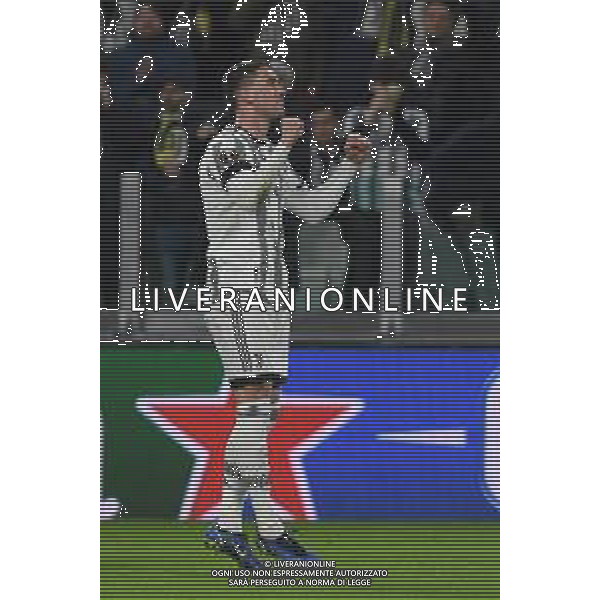 Torino 16.02.2023 Stadio Allianz Stadium ©Manuela Viganti/Agenzia Aldo Liverani Juventus vs Nantes Europa League 2022/2023 Spareggio Andata Nella foto: esultanza dusan vlahovic dopo il gol ©Viganti / AGENZIA ALDO LIVERANI SAS